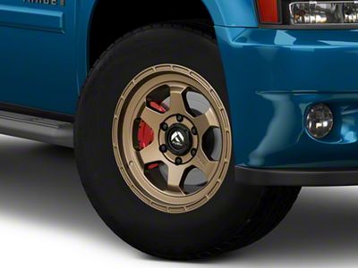 Fuel Wheels Shok Matte Bronze 6-Lug Wheel; 18x9; 1mm Offset (07-14 Tahoe)