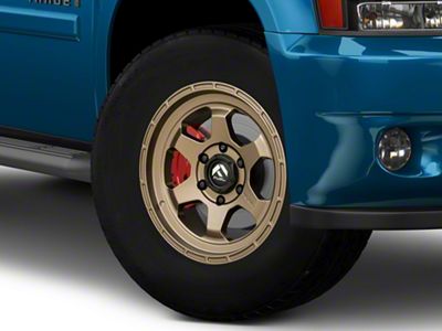 Fuel Wheels Shok Matte Bronze 6-Lug Wheel; 18x9; 20mm Offset (07-14 Tahoe)