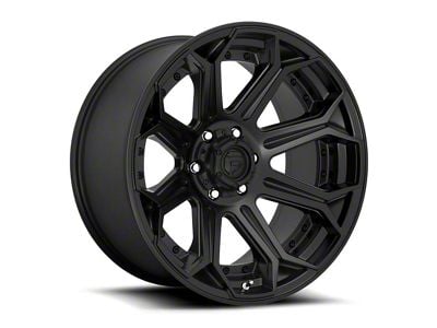 Fuel Wheels Siege Matte Black 6-Lug Wheel; 18x9; 1mm Offset (07-14 Tahoe)
