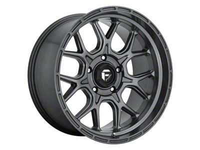 Fuel Wheels Tech Matte Gunmetal 6-Lug Wheel; 17x9; 1mm Offset (07-14 Tahoe)