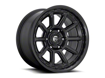 Fuel Wheels Torque Matte Black 6-Lug Wheel; 17x9; 1mm Offset (07-14 Tahoe)