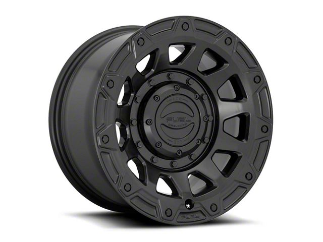 Fuel Wheels Tracker Satin Black 6-Lug Wheel; 17x9; -12mm Offset (07-14 Tahoe)