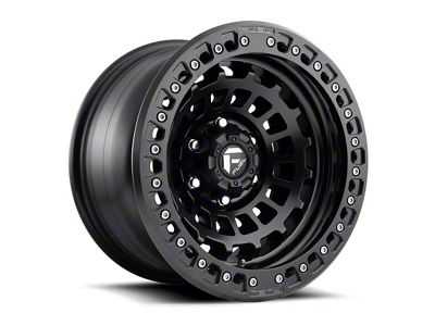 Fuel Wheels Zephyr Beadlock Matte Black 6-Lug Wheel; 17x9; -15mm Offset (07-14 Tahoe)