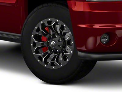 Fuel Wheels Assault Gloss Black Milled 6-Lug Wheel; 18x9; 19mm Offset (07-14 Yukon)