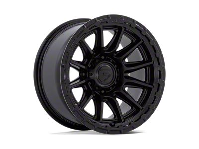 Fuel Wheels Baller Matte Black Double Dark Tint 6-Lug Wheel; 20x9.5; 30mm Offset (07-14 Yukon)