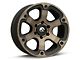Fuel Wheels Beast Matte Black Double Dark Tint 6-Lug Wheel; 18x9; 19mm Offset (07-14 Yukon)