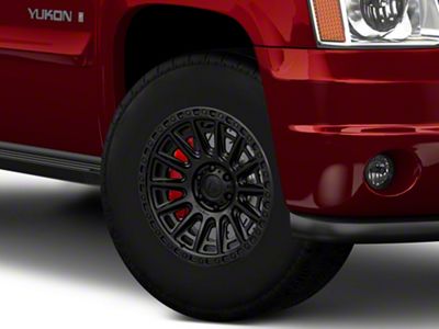 Fuel Wheels Cycle Blackout 6-Lug Wheel; 17x9; -12mm Offset (07-14 Yukon)