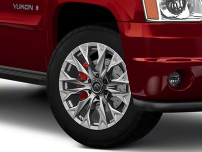 Fuel Wheels Flame Platinum 6-Lug Wheel; 20x9; 1mm Offset (07-14 Yukon)
