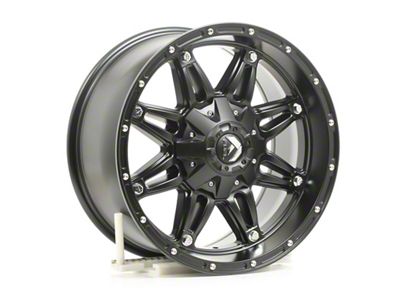 Fuel Wheels Hostage Matte Black 6-Lug Wheel; 18x9; -12mm Offset (07-14 Yukon)