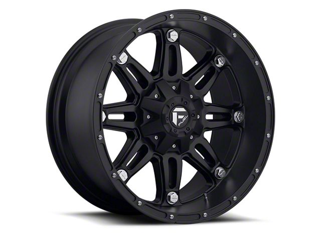 Fuel Wheels Hostage Matte Black 6-Lug Wheel; 20x9; 20mm Offset (07-14 Yukon)