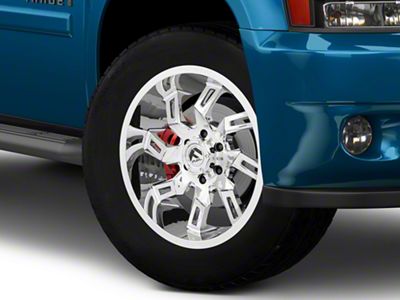 Fuel Wheels Lockdown Chrome 6-Lug Wheel; 20x10; -18mm Offset (07-14 Yukon)
