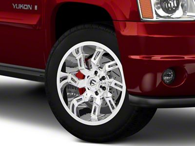 Fuel Wheels Lockdown Chrome 6-Lug Wheel; 20x10; -18mm Offset (07-14 Yukon)