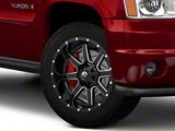 Fuel Wheels Maverick Gloss Black Milled 6-Lug Wheel; 20x10; -6mm Offset (07-14 Yukon)