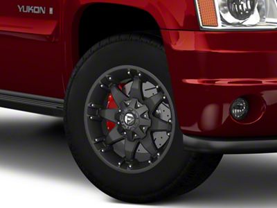 Fuel Wheels Octane Matte Black 6-Lug Wheel; 18x9; -12mm Offset (07-14 Yukon)
