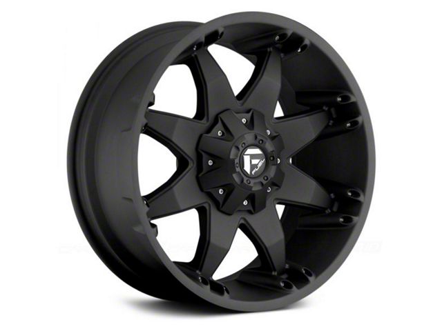 Fuel Wheels Octane Matte Black 6-Lug Wheel; 18x9; 20mm Offset (07-14 Yukon)