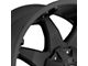 Fuel Wheels Octane Matte Black 6-Lug Wheel; 18x9; 20mm Offset (07-14 Yukon)