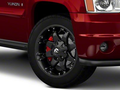 Fuel Wheels Octane Matte Black 6-Lug Wheel; 20x9; -12mm Offset (07-14 Yukon)
