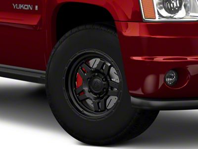 Fuel Wheels Oxide Blackout 6-Lug Wheel; 17x9; -38mm Offset (07-14 Yukon)