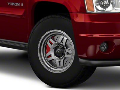 Fuel Wheels Oxide Matte Gunmetal 6-Lug Wheel; 17x8.5; -10mm Offset (07-14 Yukon)