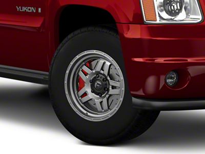 Fuel Wheels Oxide Matte Gunmetal 6-Lug Wheel; 17x8.5; 1mm Offset (07-14 Yukon)