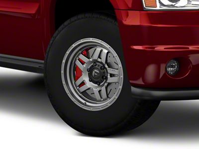 Fuel Wheels Oxide Matte Gunmetal 6-Lug Wheel; 17x9; -38mm Offset (07-14 Yukon)