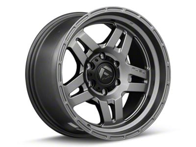 Fuel Wheels Oxide Matte Gunmetal 6-Lug Wheel; 18x9; 1mm Offset (07-14 Yukon)
