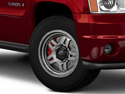 Fuel Wheels Oxide Matte Gunmetal 6-Lug Wheel; 18x9; 1mm Offset (07-14 Yukon)