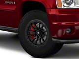 Fuel Wheels Rebel Matte Black 6-Lug Wheel; 17x9; 1mm Offset (07-14 Yukon)