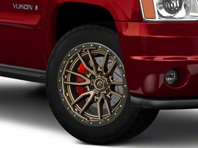 Fuel Wheels Rebel Matte Bronze 6-Lug Wheel; 20x9; 1mm Offset (07-14 Yukon)