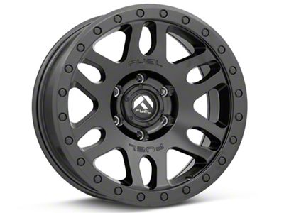 Fuel Wheels Recoil Matte Black 6-Lug Wheel; 18x9; 20mm Offset (07-14 Yukon)