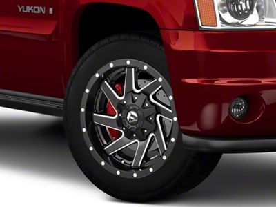 Fuel Wheels Renegade Matte Black Milled 6-Lug Wheel; 20x9; 20mm Offset (07-14 Yukon)