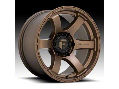 Fuel Wheels Rush Matte Bronze 6-Lug Wheel; 18x9; 1mm Offset (07-14 Yukon)