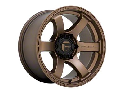 Fuel Wheels Rush Matte Bronze 6-Lug Wheel; 20x9; 1mm Offset (07-14 Yukon)