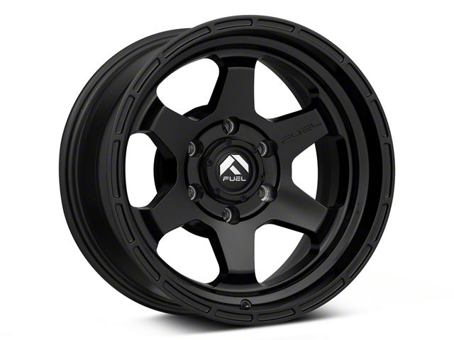 Fuel Wheels Shok Matte Black 6-Lug Wheel; 17x9; 20mm Offset (07-14 Yukon)