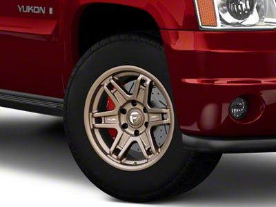 Fuel Wheels Slayer Matte Bronze 6-Lug Wheel; 18x8.5; -15mm Offset (07-14 Yukon)