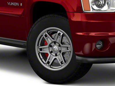 Fuel Wheels Slayer Matte Gunmetal 6-Lug Wheel; 18x8.5; -15mm Offset (07-14 Yukon)