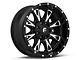 Fuel Wheels Throttle Matte Black Milled 6-Lug Wheel; 18x10; -24mm Offset (07-14 Yukon)