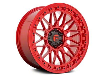 Fuel Wheels Trigger Candy Red 6-Lug Wheel; 17x9; 1mm Offset (07-14 Yukon)