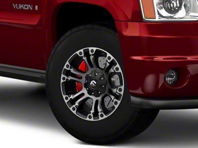 Fuel Wheels Vapor Matte Black with Gray Tint 6-Lug Wheel; 17x9; 1mm Offset (07-14 Yukon)