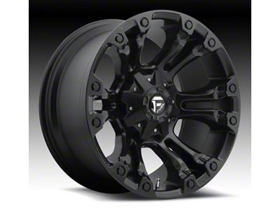 Fuel Wheels Vapor Matte Black 6-Lug Wheel; 18x9; 19mm Offset (07-14 Yukon)
