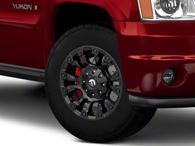 Fuel Wheels Vapor Matte Black 6-Lug Wheel; 18x9; 19mm Offset (07-14 Yukon)