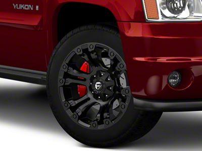 Fuel Wheels Vapor Matte Black 6-Lug Wheel; 20x12; -44mm Offset (07-14 Yukon)