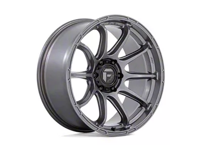 Fuel Wheels Variant Matte Gunmetal 6-Lug Wheel; 20x9; 1mm Offset (07-14 Yukon)
