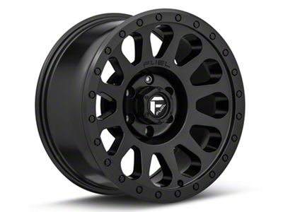 Fuel Wheels Vector Matte Black 6-Lug Wheel; 17x8.5; -6mm Offset (07-14 Yukon)