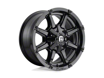 Fuel Wheels Coupler Gloss Black 8-Lug Wheel; 20x10; -24mm Offset (08-10 F-250 Super Duty)
