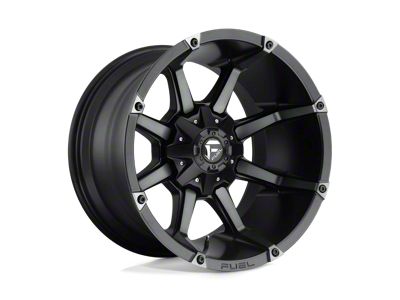 Fuel Wheels Coupler Matte Black Machined 8-Lug Wheel; 20x10; -12mm Offset (08-10 F-250 Super Duty)