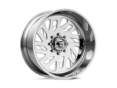 Fuel Wheels Fortazella Polished 8-Lug Wheel; Left Directional; 22x14; -72mm Offset (08-10 F-250 Super Duty)