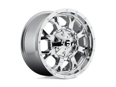 Fuel Wheels Krank Chrome 8-Lug Wheel; 20x9; 1mm Offset (08-10 F-250 Super Duty)