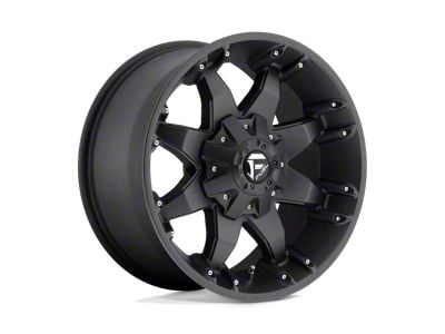 Fuel Wheels Octane Matte Black 8-Lug Wheel; 22x14; -76mm Offset (08-10 F-250 Super Duty)