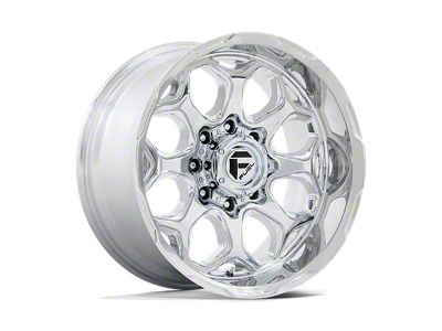 Fuel Wheels Scepter Polished Milled 8-Lug Wheel; 20x9; 1mm Offset (08-10 F-250 Super Duty)
